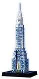 Ravensburger Chrysler Building Night Edition 216 Piece 3D Jigsaw Puzzle for Kids and Adults - Easy Click Technology Means Pieces Fit Together Perfectly