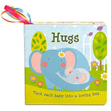 Melissa & Doug Children's Book - Hugs (Board Book with 5 Play Tags to Tuck into Pockets)