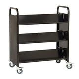 Guidecraft Book Truck Set, Black