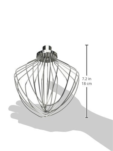 KitchenAid KN211WW 11-Wire Whip for 5 and 6 Quart Lift Stand Mixer