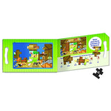 Melissa & Doug Take-Along Magnetic Jigsaw Puzzles Travel Toy – On The Farm (2 15-Piece Puzzles)