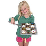 Melissa & Doug Flip and Serve Pancake Set with Slice and Bake Cookie Set – Wooden