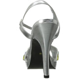 Dyeables Women's Kelly Platform Sandal,Silver Metallic,5 B US