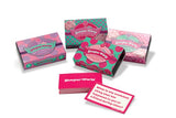 Tiny Slumber Party Box of Questions 48 Packs (4 Assorted Styles 21 Different Questions in each Box)