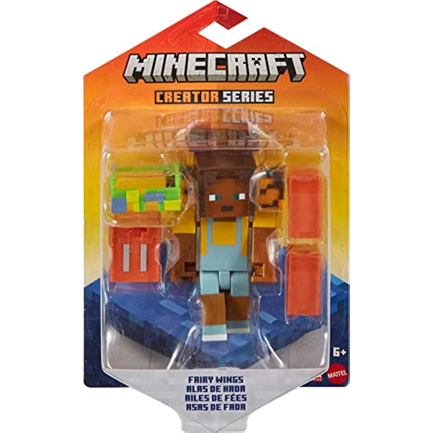 Minecraft Creator Series 3.25-in Action Figure (Fairy Wings) with Accessories