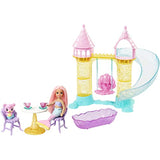 Barbie Dreamtopia Chelsea Mermaid Doll, Merbear Figure and Playground Playset