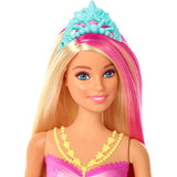 Barbie Dreamtopia Sparkle Lights Mermaid Doll with Swimming Motion and Underwater Light Shows, Approx 12-Inch with Pink-Streaked Blonde Hair, Gift for 3 to 7 Year Olds