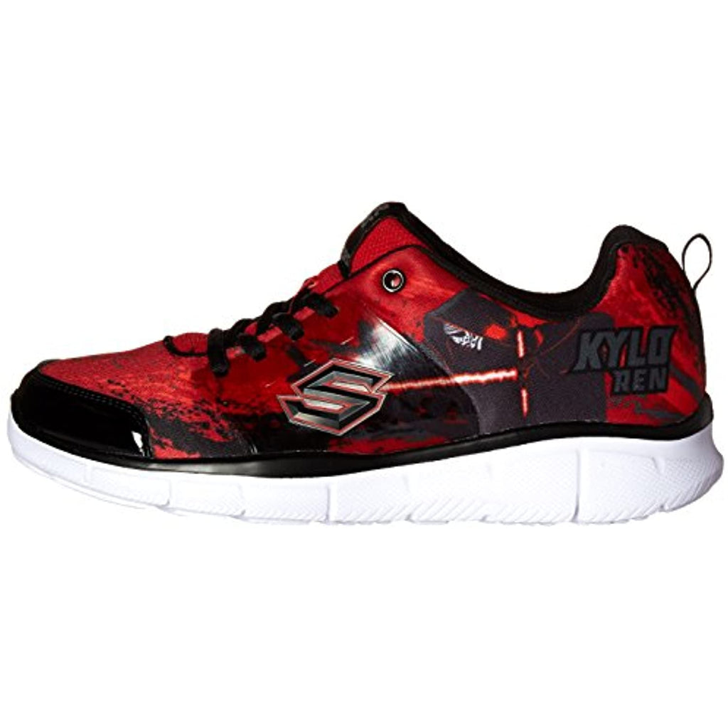 Skechers Kids Star Wars Equalizer Megasonic Sneaker (Little Kid/Big Kid),Red/Black,1 M US Little Kid
