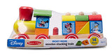 Melissa & Doug Disney Mickey Mouse and Friends Wooden Stacking Train (14 pcs)
