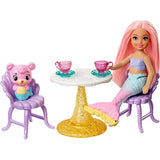 Barbie Dreamtopia Chelsea Mermaid Doll, Merbear Figure and Playground Playset
