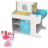 Melissa & Doug Doll Care Play Center & Accessories Set