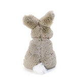GUND Easter Lil Whispers Standing Bunny Rabbit with Egg Plush Stuffed Animal 7.5", Grey