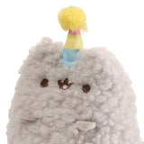 GUND Pusheen and Stormy Birthday Plush Stuffed Animals Collector, Gray, Set of 2