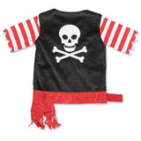 Melissa & Doug Pirate: Role Play Costume Set Scratch Art Mini-Pad Bundle [48484]