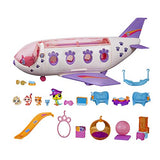 Littlest Pet Shop Pet Jet Playset Toy, Includes 4 Pets, Adult Assembly Required (No Tools Needed), Ages 4 and Up (Amazon Exclusive)