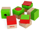 Brio 30436 Sensory Blocks | 6 Piece Preschool Toy for Kids Ages 18 Months and Up