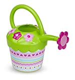 Melissa & Doug Sunny Patch Pretty Petals Flower Watering Can, Pretend Play Toy