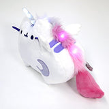 GUND Pusheen Super Pusheenicorn Unicorn Sound and Lights Plush Stuffed Animal, White, 17"