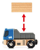 Brio Starter Lift&Load Set Wooden Toy Train, Multi