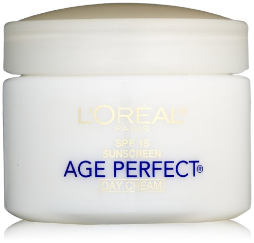 L'Oral Paris Age Perfect Day Cream Face Moisturizer SPF 15 to Firm Skin and Even Skin Tone, 2.5 oz.