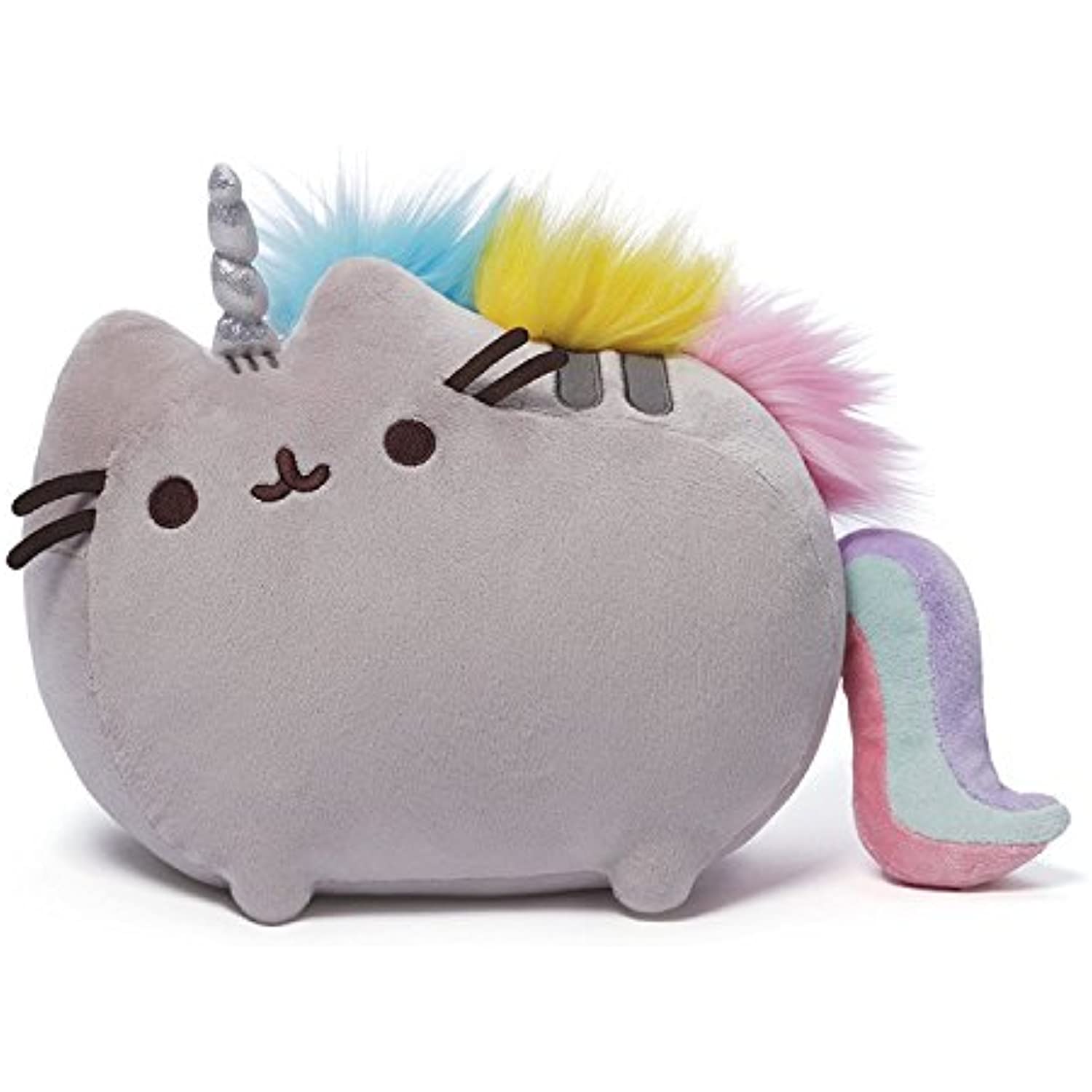 GUND Pusheenicorn Stuffed Pusheen Plush Unicorn Bundled with Pusheen Cat Plush Stuffed Animal