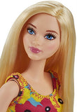 Barbie 12 Inch Fashion Doll - Yellow and Pink Flowers Floral Design Dress 2016 Mattel