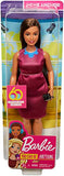 Barbie News Anchor Doll, Brunette Curvy Doll with Microphone