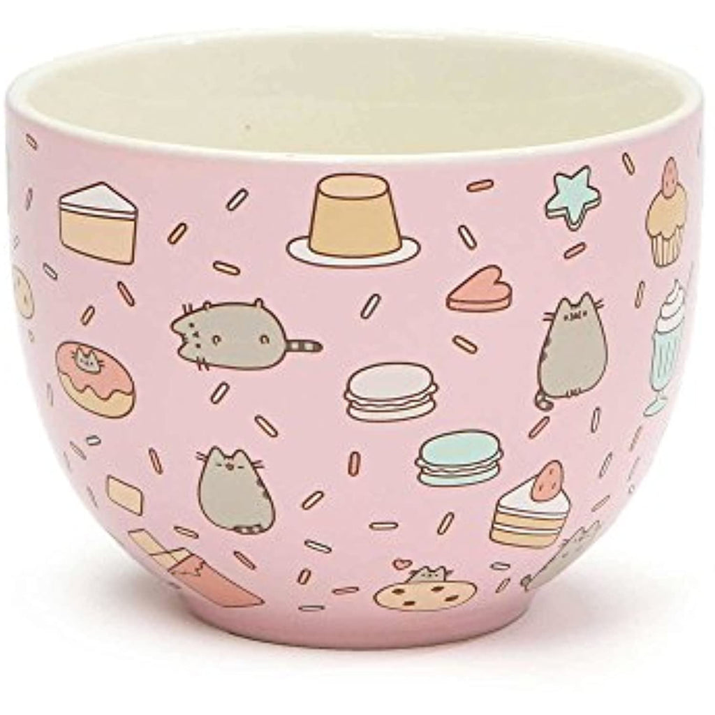Pusheen Sweet Treats Snack Bowl bundle with Pusheen I Love Cookies Ornament