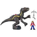 Fisher-Price Imaginext Jurassic World Indoraptor Dinosaur & Maisie Figure