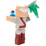 Minecraft Pake 3.25-in Collectible Battle Figure and Accessories, Based on Video Game, Imaginative Story Play Gift for Boys and Girls Age 6 and Older