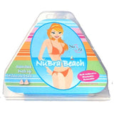 NuBra Beach Seamless Adhesive Silicone Push Up Enhancer Pads, Nude, One Size
