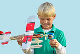 White Wings Red Wing Seaplane without winder