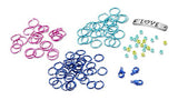 Melissa & Doug Jewelry Made Easy Set of 2 - Mixed Metal Earrings, Necklaces, and Bracelets and Color Link Bracelets
