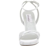 Dyeables Women's Paradise Dyeable Sandal,White,8 M