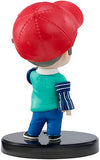 BTS 3-in Jimin Idol Mini Vinyl Doll with Base, Based on Bangtan Boys Global Boy Band, Highly Portable Figure, Toy for Boys and Girls Age 6 and Up.