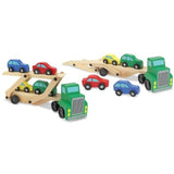 Melissa and Doug Car Carrier & Low Loader Bundle