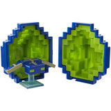 Mattel Minecraft Mini-Figure Spawn Egg - Blue and Green Phantom