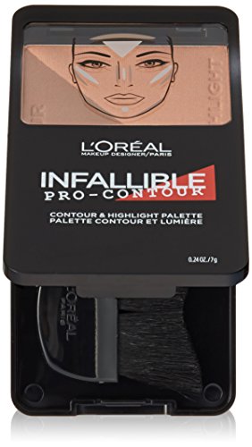 L'Oral Paris Infallible Pro Contour Palette, Deep/Profound, 0.24 oz.