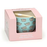 Pusheen by Our Name is Mud Rice Bowl with Chopsticks Stoneware Bowl