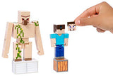 Minecraft Comic Maker Steve and Iron Golem 2-Pack