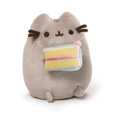 GUND Pusheen and Stormy Birthday Plush Stuffed Animals Collector, Gray, Set of 2