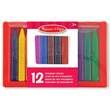 Melissa & Doug Triangular Crayons - 12 pack