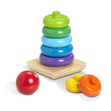 Melissa & Doug Wooden Jumbo Stacker - Classic