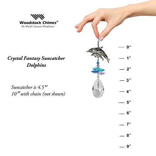 Woodstock Dolphins Crystal Fantasy- Rainbow Maker Collection