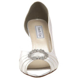 Touch Ups Women's Ivanna Pump,Silver,10.5 M US