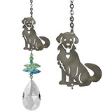 Woodstock Chimes CFDOG Rainbow Makers Suncatchers Crystal Fantasy, Dog