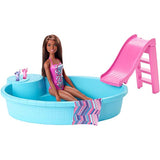 Barbie Doll and Playset - Pool - One Doll Included