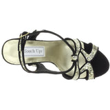 Touch Ups Women's Sasha Wedge Sandal,Gold Glitter,7.5 M US