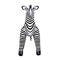 Jet Creations Inflatable Zebra Great For Safari Baby Showers & Zoo Themed ChildrenS Parties Photo Prop Stuffed Animal 56" AN-ZEB5