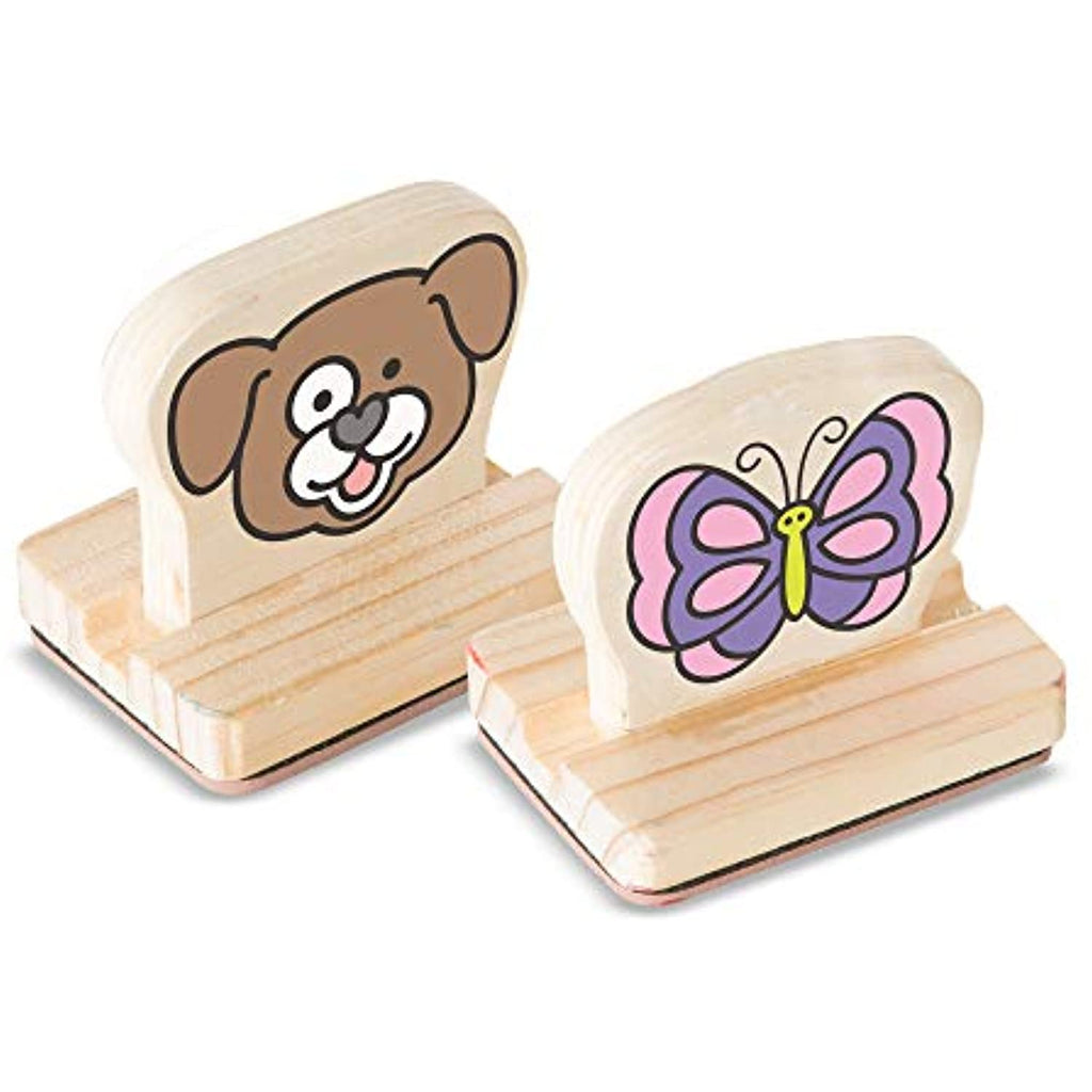 Melissa & Doug My First Wooden Stamp Set – Favorites